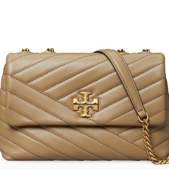 NEW! Tory Burch Kira Chevron Leather Shoulder Bag - Picture 1 of 2